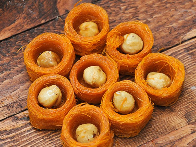 Aish El Bolbol Konafa