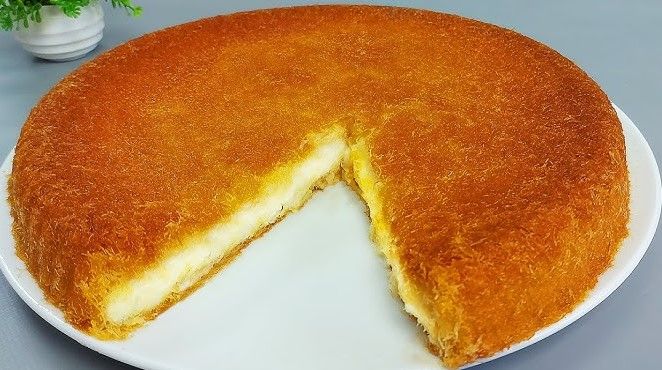 Konafa with qeshta