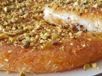 Konafa With Cream