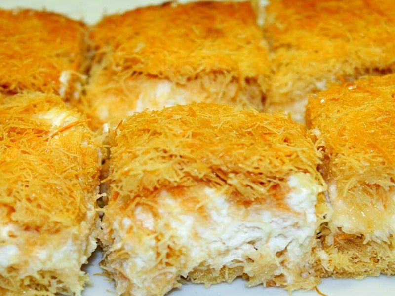 Konafa With Cream