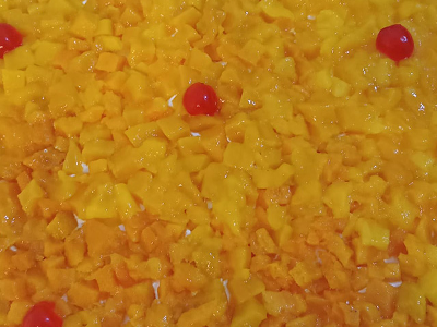 Konafa With Mango
