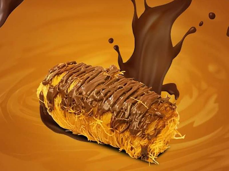 Nutella Chocolate Konafa