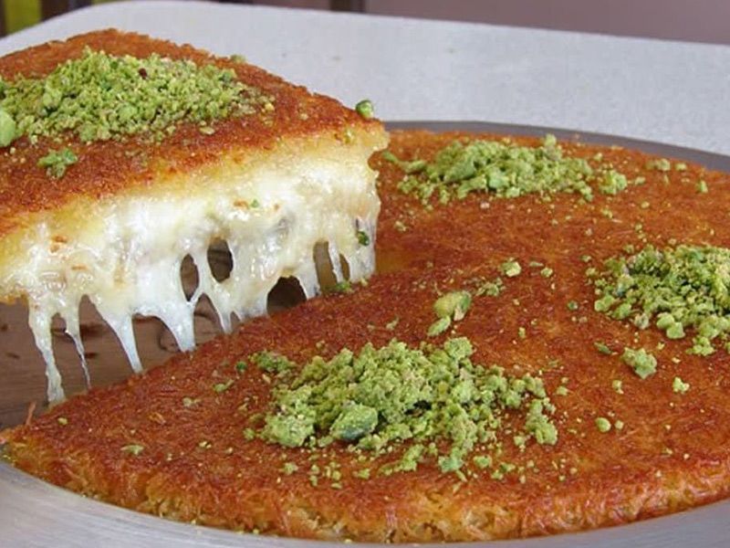 Konafa With Cream
