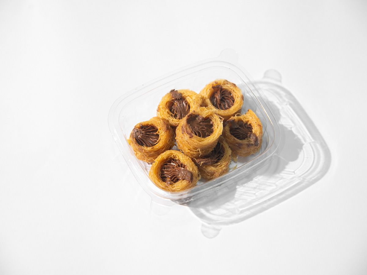 Konafa Aish Nutella