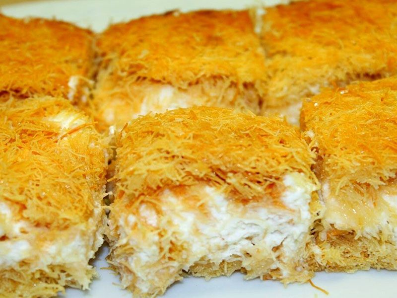 Konafa With Cream