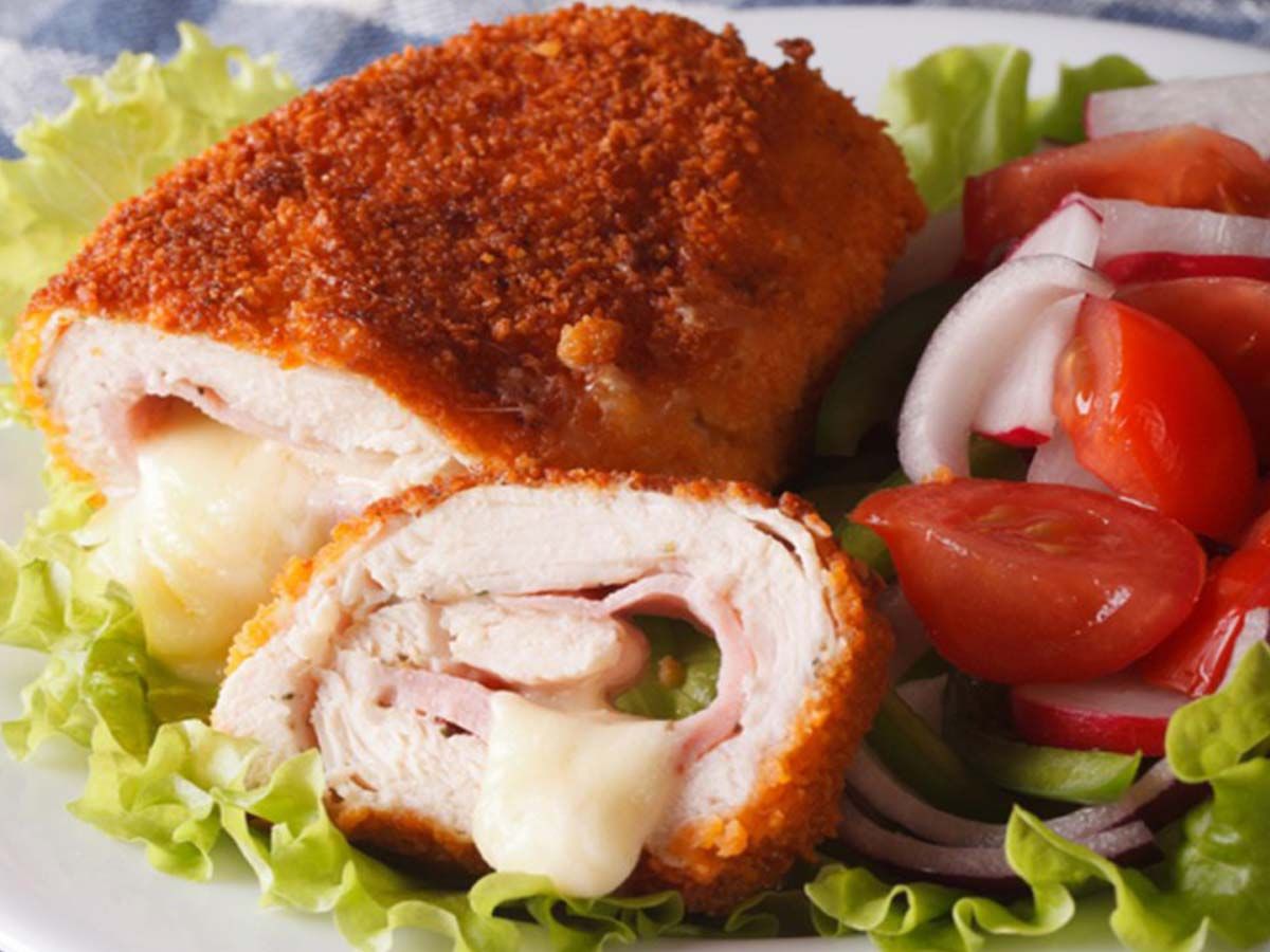CORDON BLEU dish
