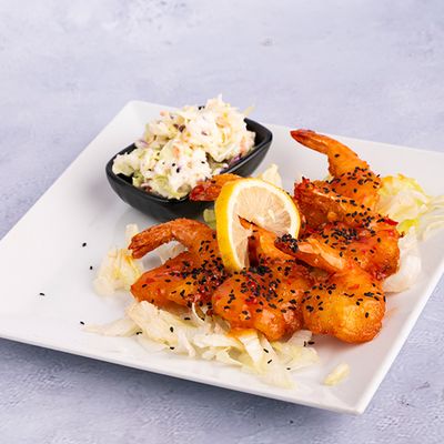 korean panko shrimp