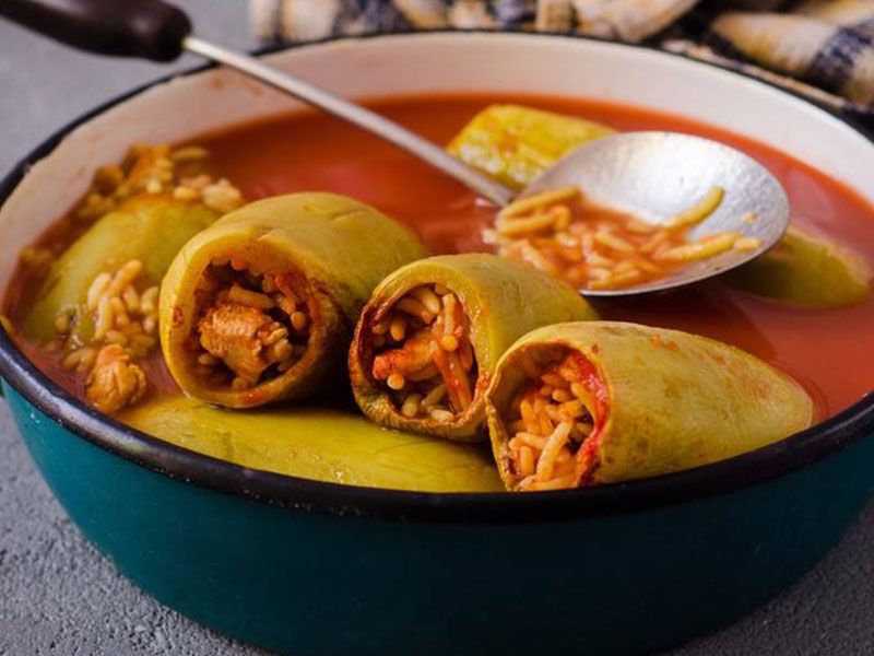 Zucchini Mahshi
