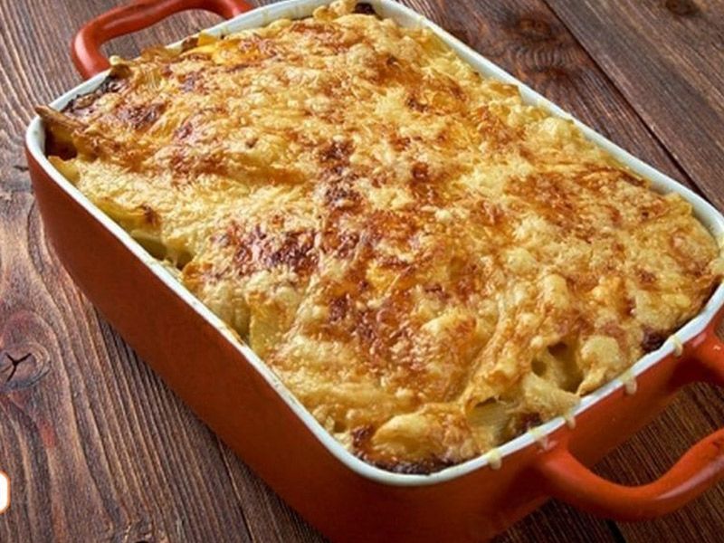 Zucchini Bechamel Tray