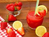 Strawberry With Lemon Cocktail
