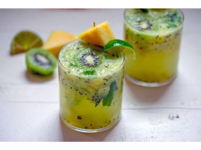 Kiwi And Pineapple Cocktail