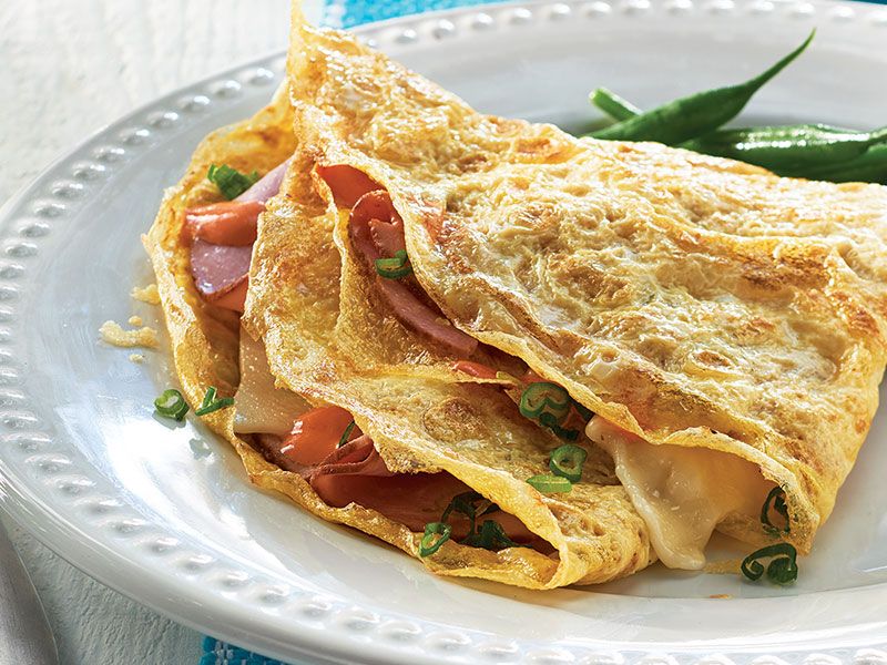 Meat Cocktail Crepe