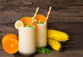 Banana And Orange Cocktail