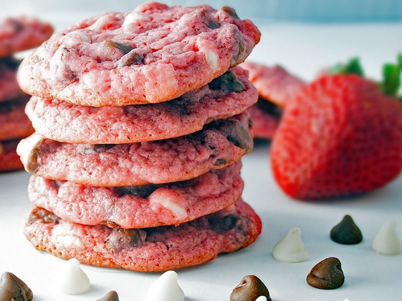 Red Berry Cookies