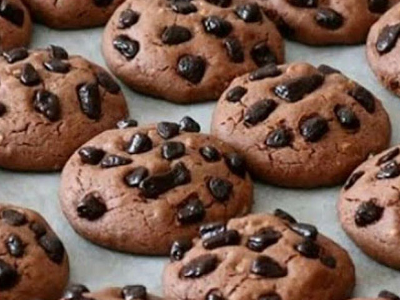 Triple Chocolate Cookies