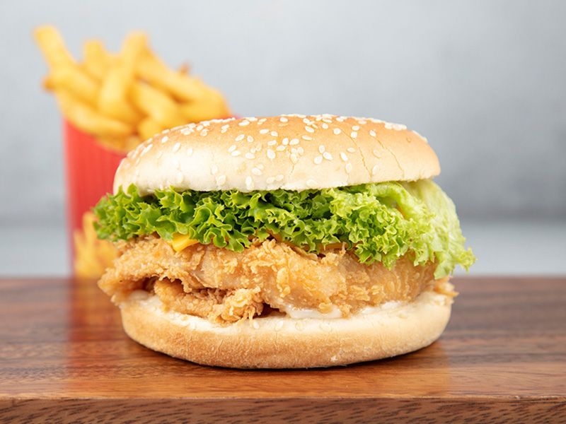 Kids Burger Sandwich Meal