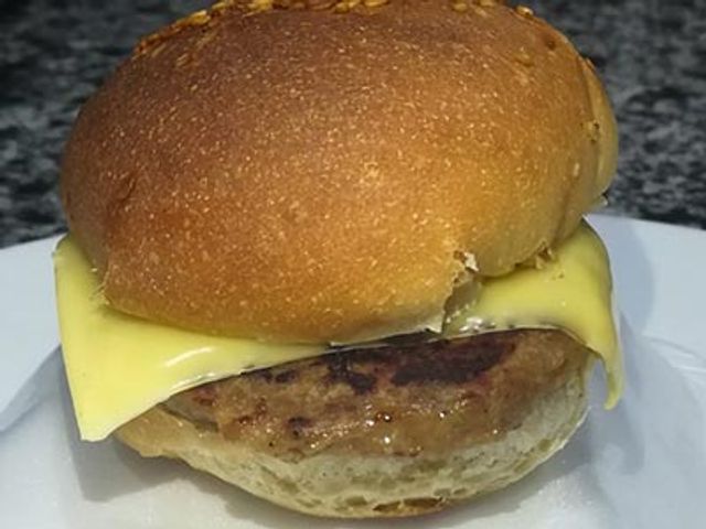 Kids Cheese Burger Sandwich
