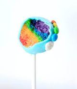 Rainbow Cake Pops