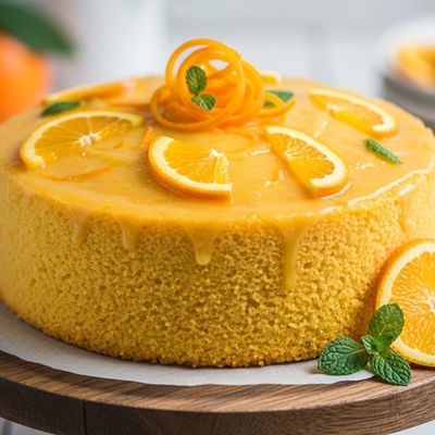 Orange cake, 400g weight
