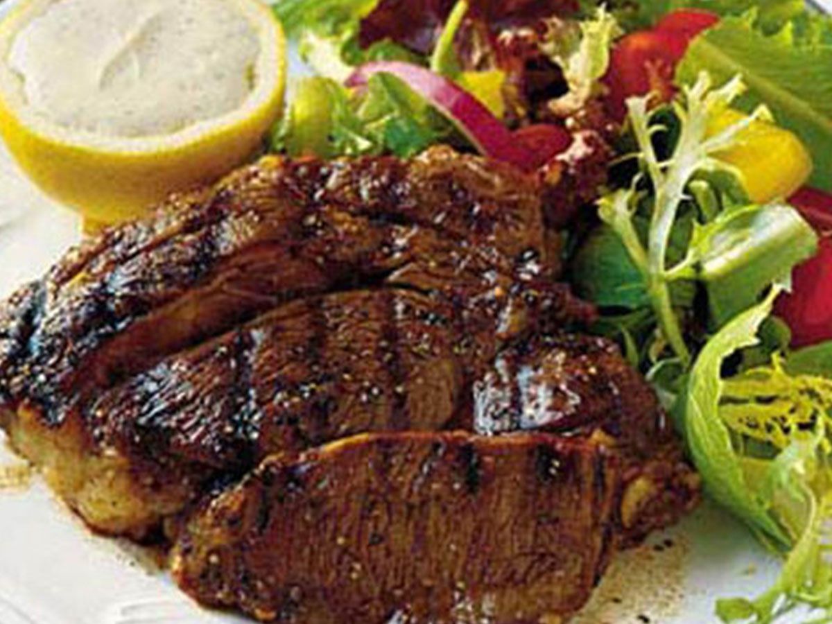 1 kilo Steak grilled