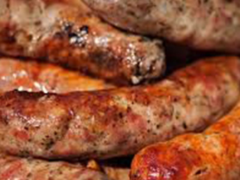 Grilled Oriental Sausage