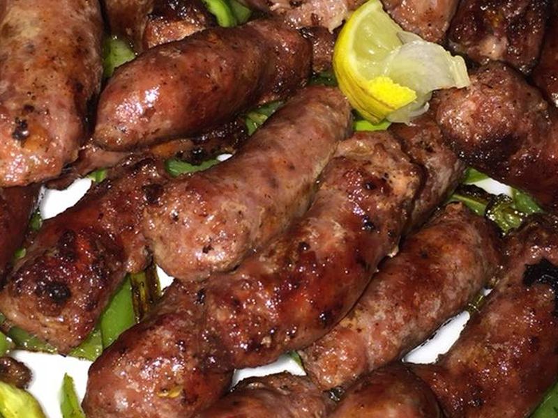 Grilled Baladi Sausage