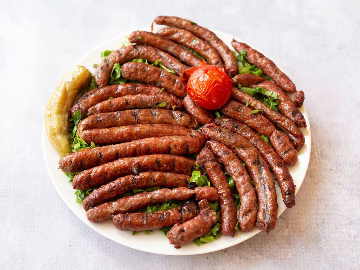 kilo grilled lamb sausage