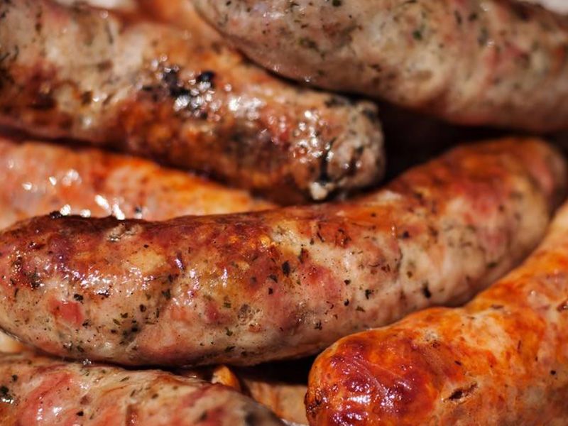 Charcoal grilled sausage Kilo