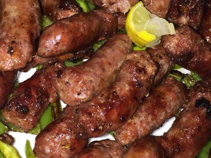 Charcoal Grilled Oriental Sausage