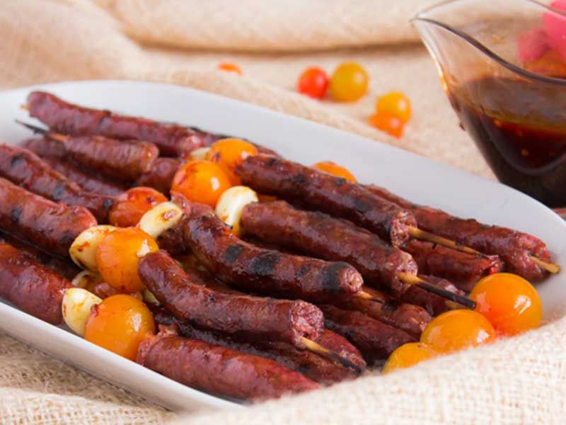 Grilled Oriental Sausage