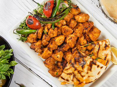 shish tawook kilo with Basmati Rice