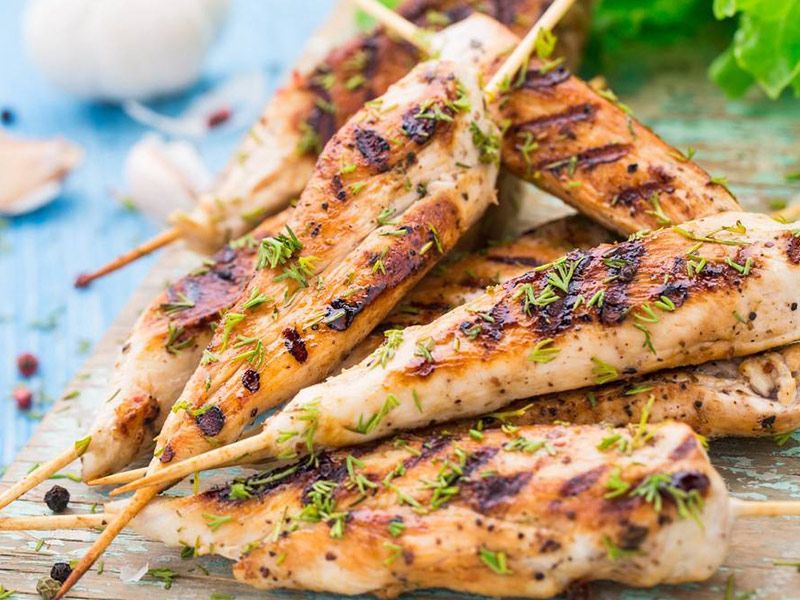 Kilo Charcoal Grilled Chicken Breasts