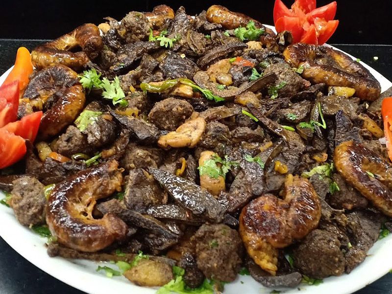 Kilo Liver And Heart With Kofta And Mombar