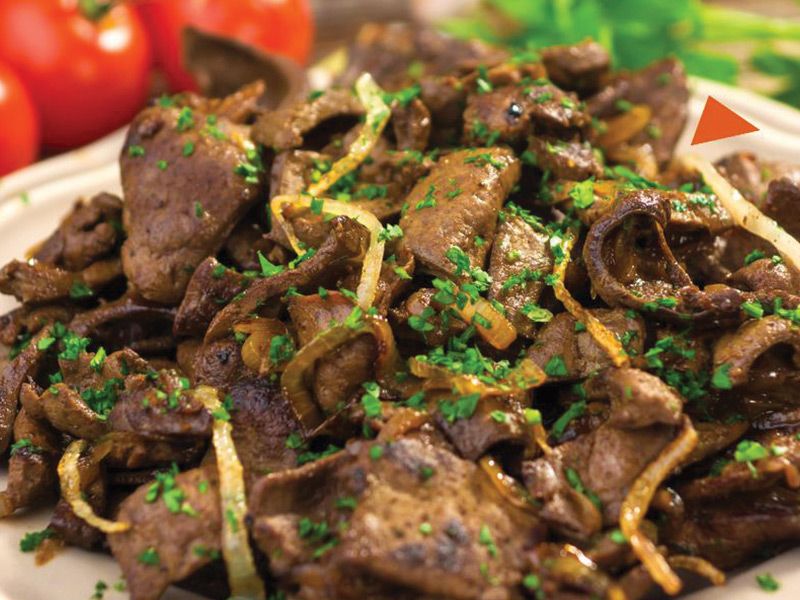 Liver With Garlic And Spices 1 Kg