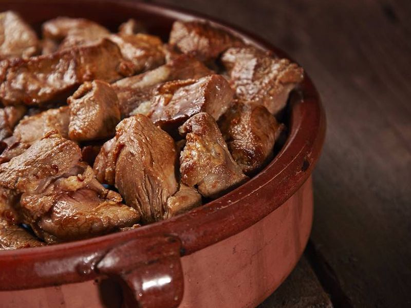 Baladi Veal Cubes With Onions