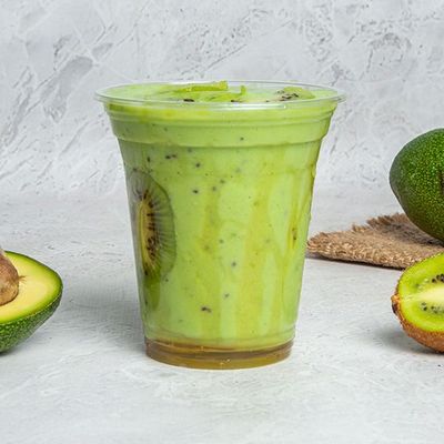 Avocado with Kiwi