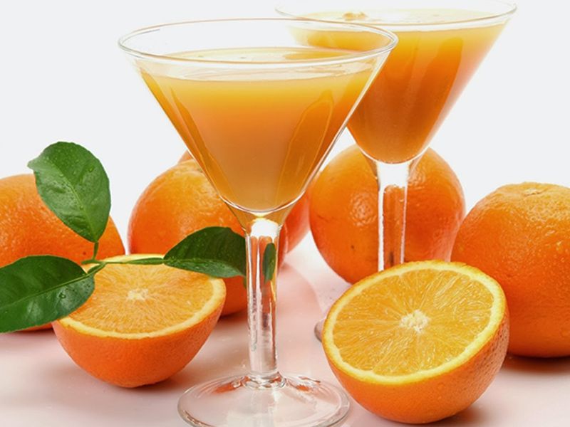 Kiwi With Orange Juice