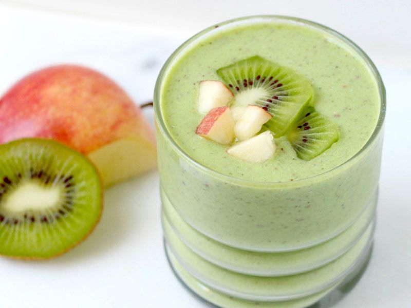 Kiwi With Apples Cocktail