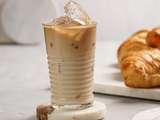 iced hazelnut latte