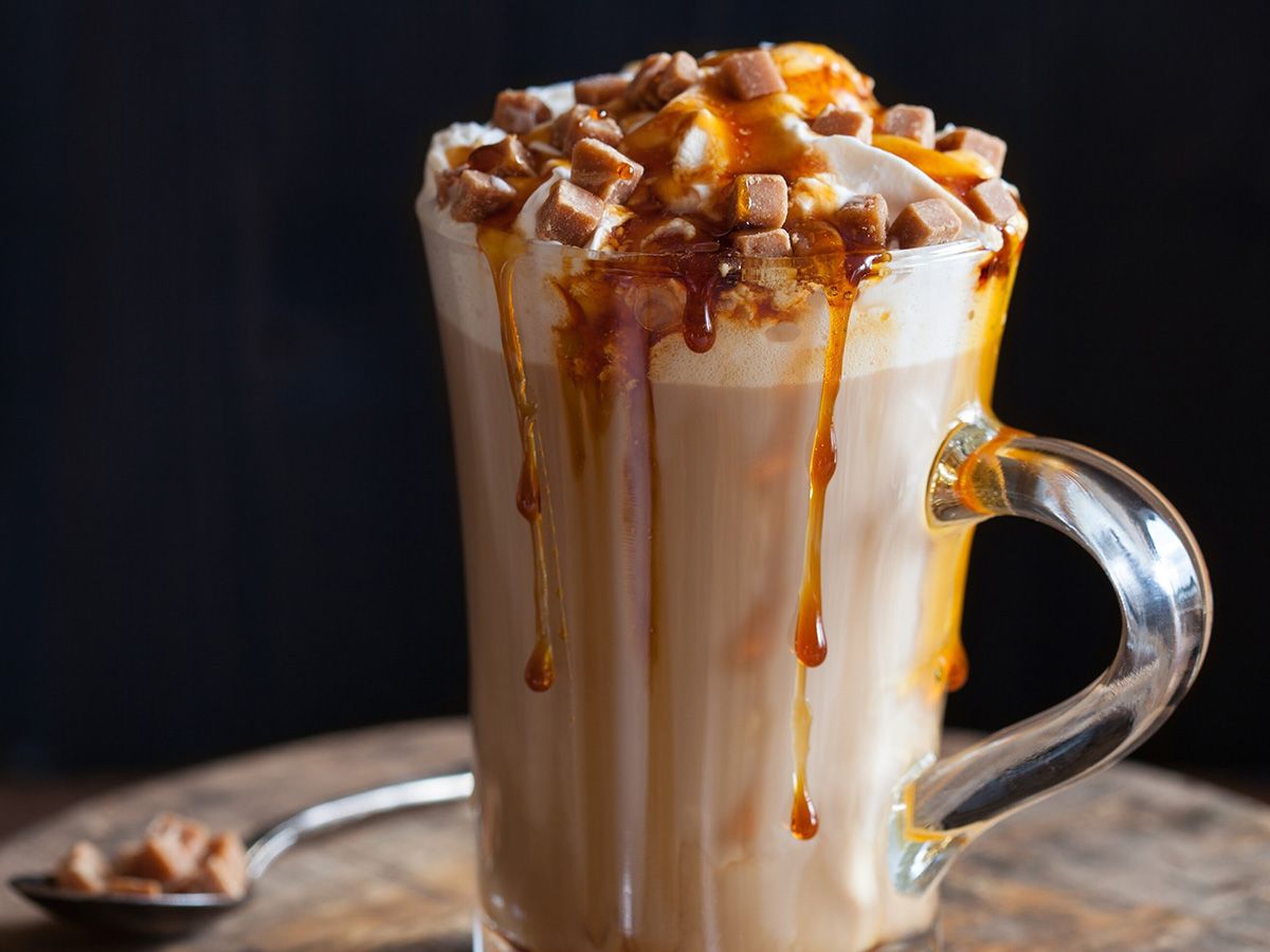 Iced Salted Caramel Latte