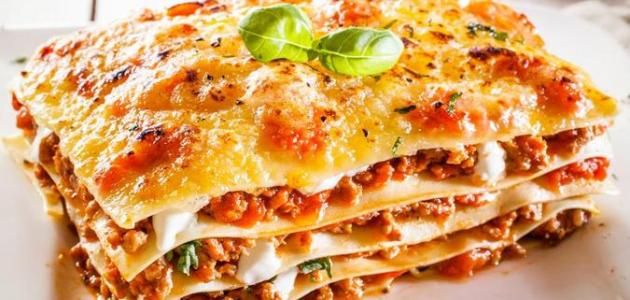 Lasagna With Meat Pasta