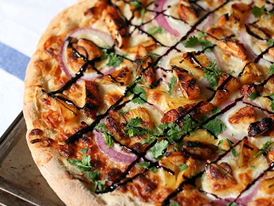 Chicken Barbeque Pizza