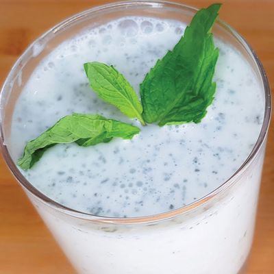 Milk With Mint
