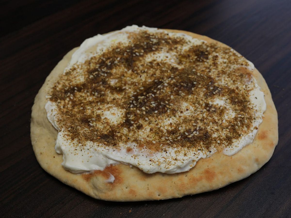 Labneh with thyme Manoucheh