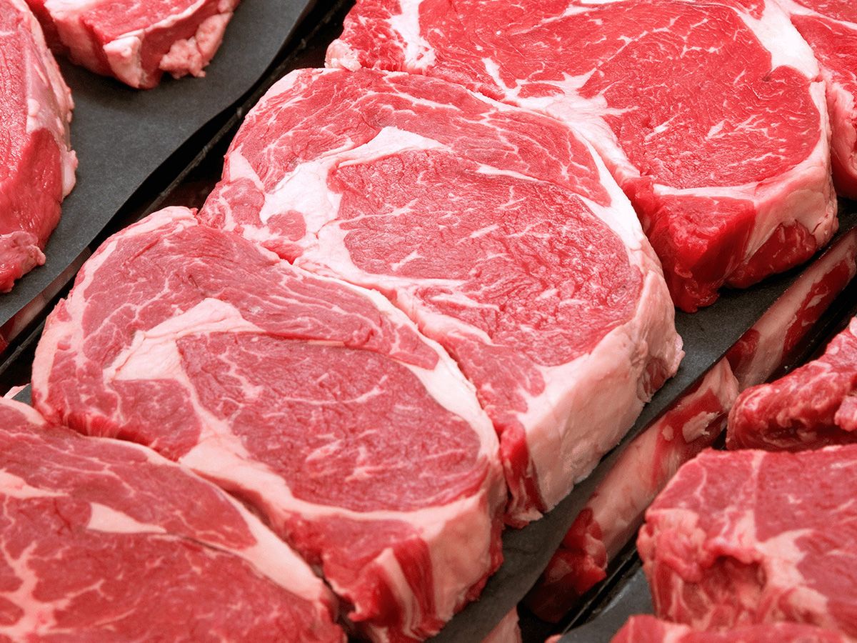 Boneless mutton meat
