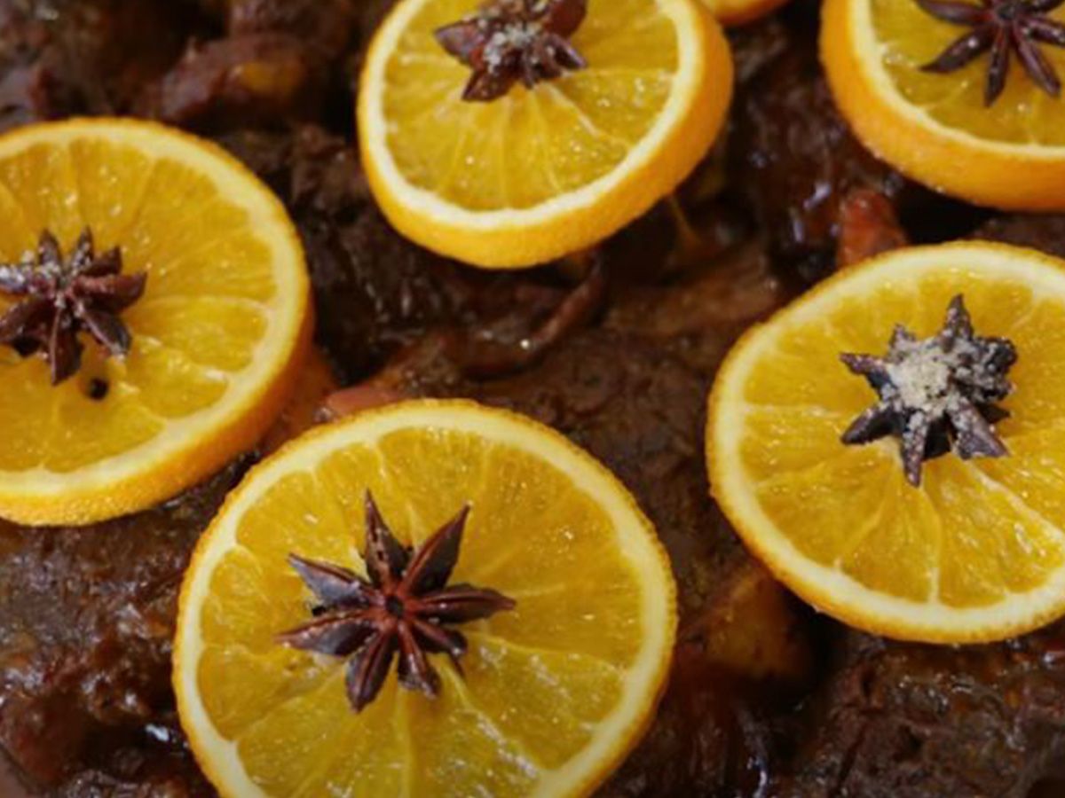 Lemon Beef Dish