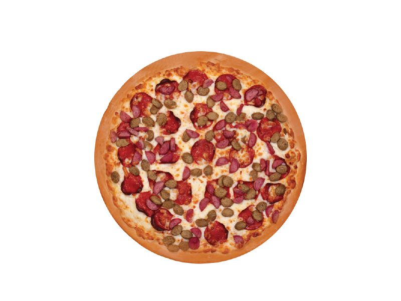 Meat & Meat Pizza
