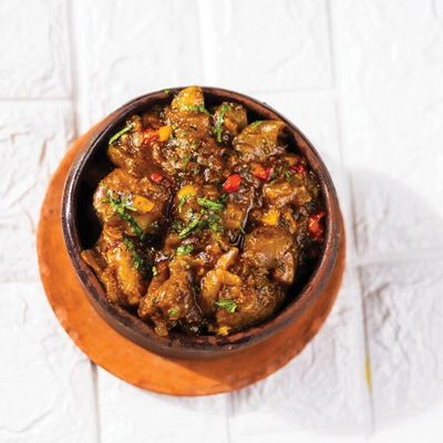 طاجن لحم مع بصل