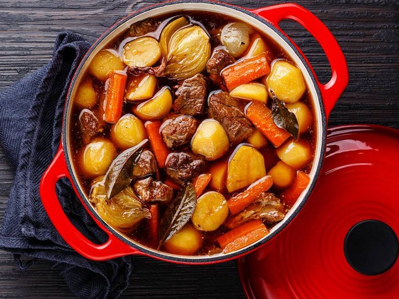 Meat With Onion Meal