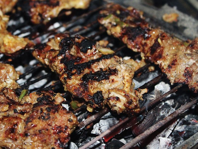 grilled meat